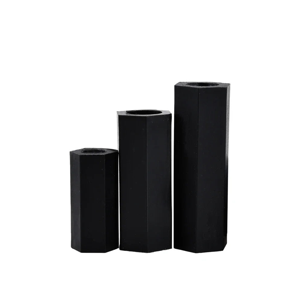 

Female Hex Nylon Standoff Metric Thread Hexagonal Spacers Spacing Screw M2 M2.5 M3 M4 M5 M6 Black White Motherboard Rack Column