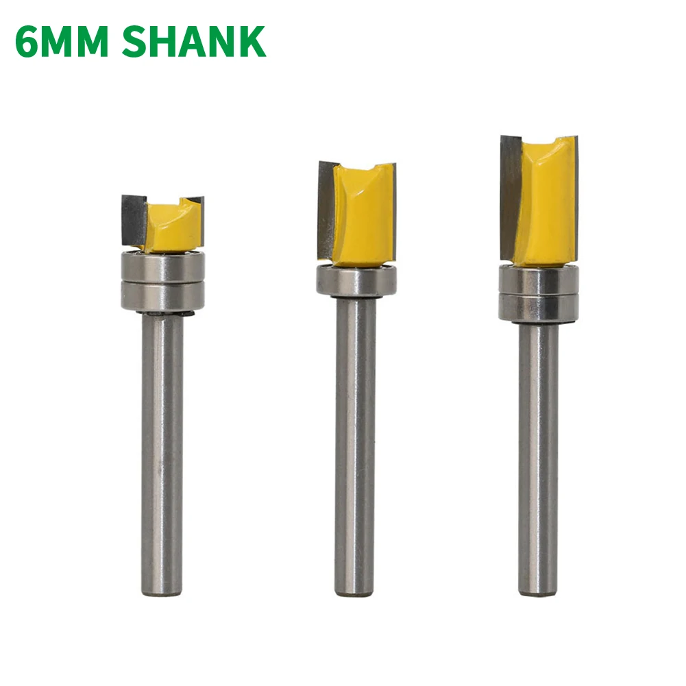 

3 шт./комплект, фрезы с хвостовиком 6 мм