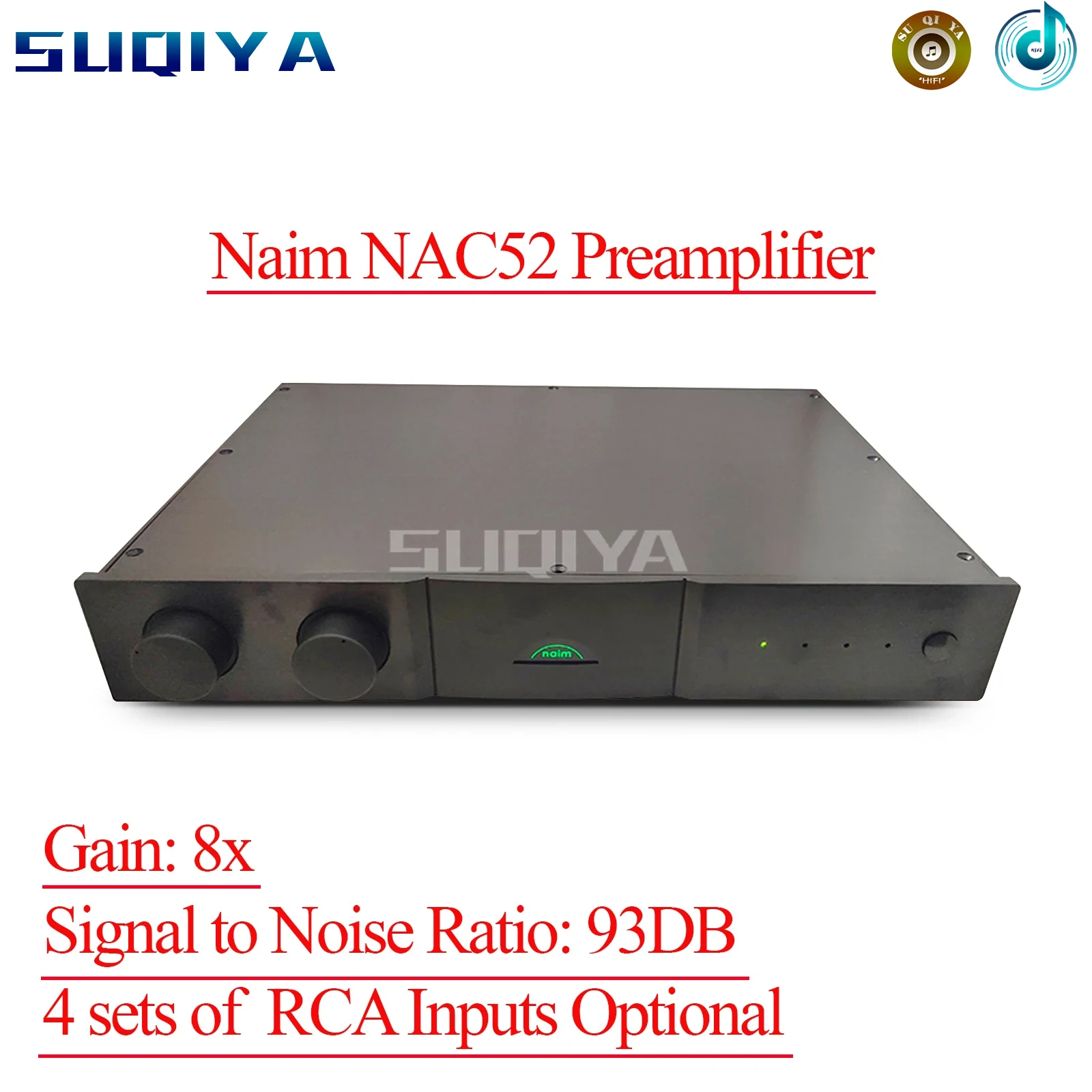 SUQIYA-справка предусилитель Naim NAC52