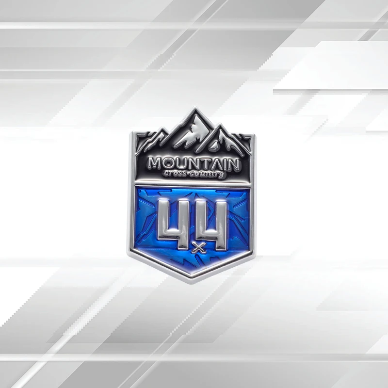 

Автомобиль Горный 4X4 Внедорожные значки Эмблема Металлические наклейки Наклейки Декор решетки для Jeep Wrangler Compass Grand Cherokee Patriot