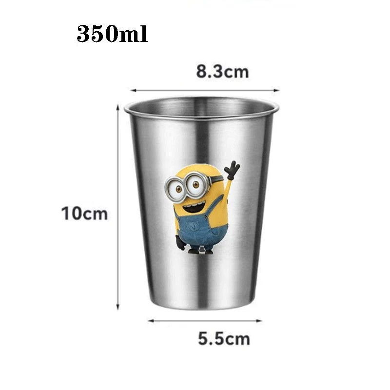Кружка для полоскания рта Minionsed из нержавеющей стали 304, мультяшная, устойчивая к плесени, ударопрочная, для дома, портативная, для зубных щеток и воды (art.: 3920dbc25d6ef) - 3920dbc25d6ef