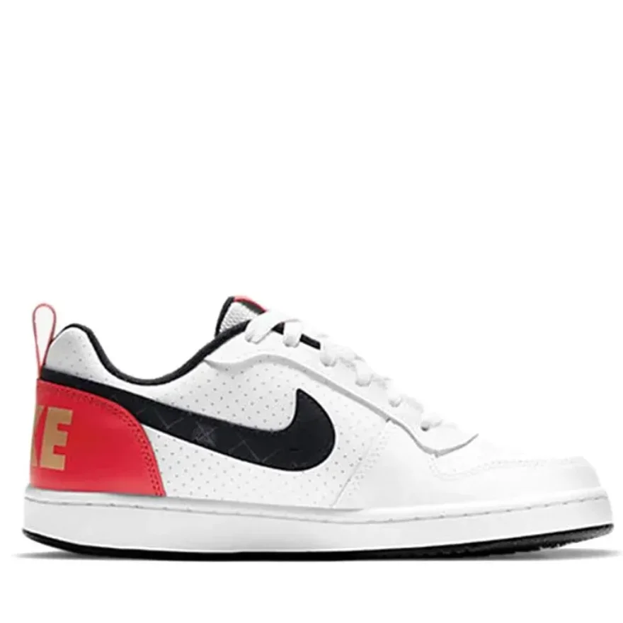 Детские кроссовки Nike Court Borough Low Low-Top черно-белые