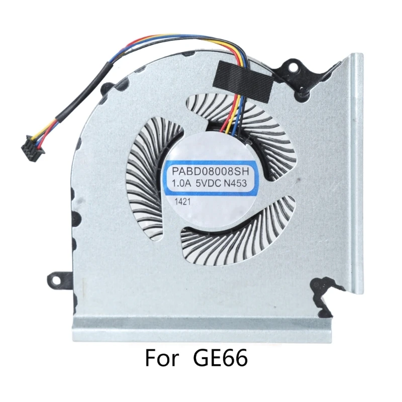 Радиатор для ноутбука GE66 GP66 MS-1542 охлаждающий вентилятор процессора и