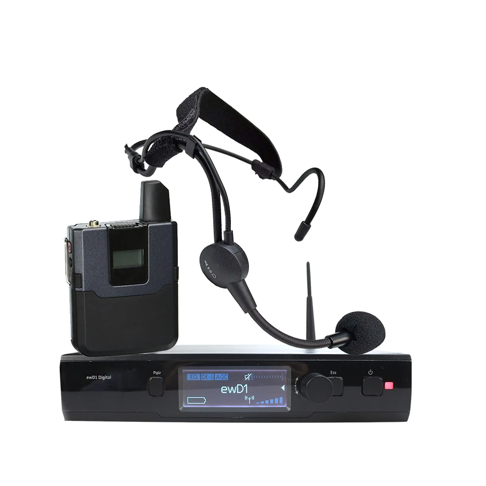 EWD1 EW D1 цифровая истинное разнообразие UHF Беспроводная микрофонная система