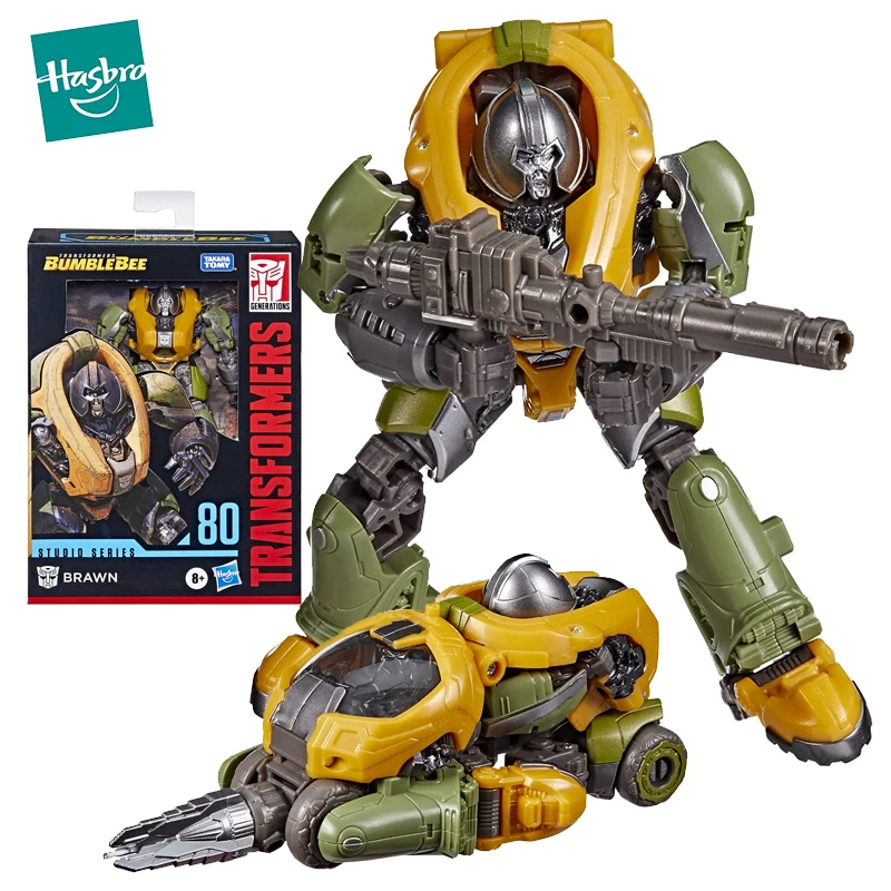 Экшн-фигурка робота Hasbro Transformer Studio Series 83 Bumblebee Soundwave Wheeljack Brawn игрушки для мальчиков