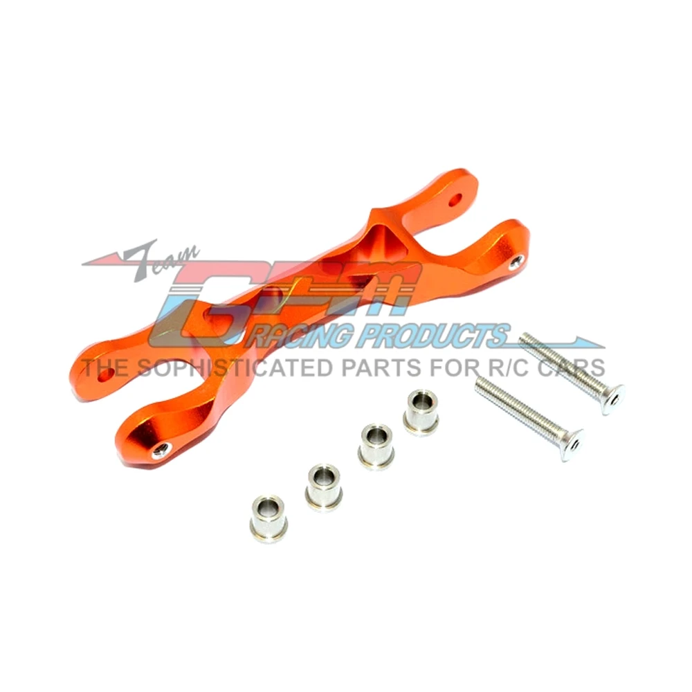 Фото Передний кронштейн для рулевого управления GPM TRAXXAS 1/5 X-MAXX 6S 8S 77086-4, металлический алюминиевый сплав, Соединительный кронштейн 7746 №4