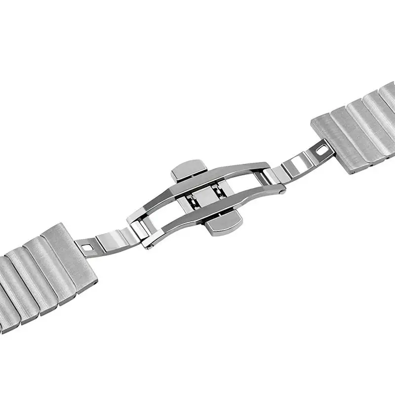Фото Ремешок из нержавеющей стали для Samsung Galaxy Watch Ultra 2025 47 мм LTE Band без зазоров, быстросъемный браслет для SAMSUNG ULTRA 47 мм Correa №2