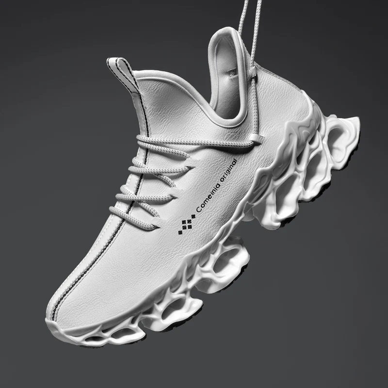 

Exclusive Shoes Men Blade Sneakers Comfort Slip-On Running Shoes Male Outdoor Breathable Brand Casual Walking Shoes Trend Shoes