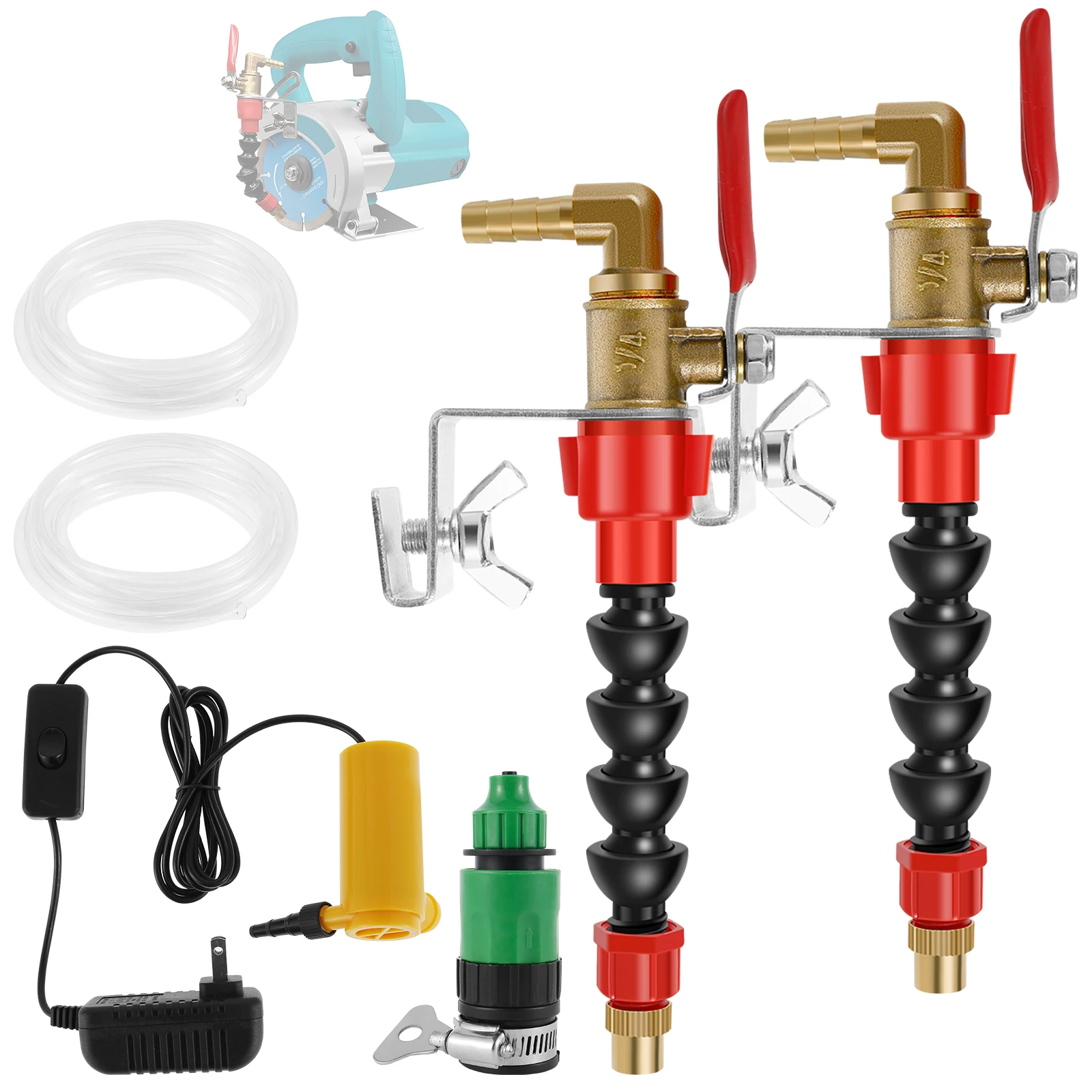 

High-Quality Dust Remover Water Sprayer System Coolant Misting Dust-Proof For Marble Brick Tile Cutting Machine Dust Cleaning
