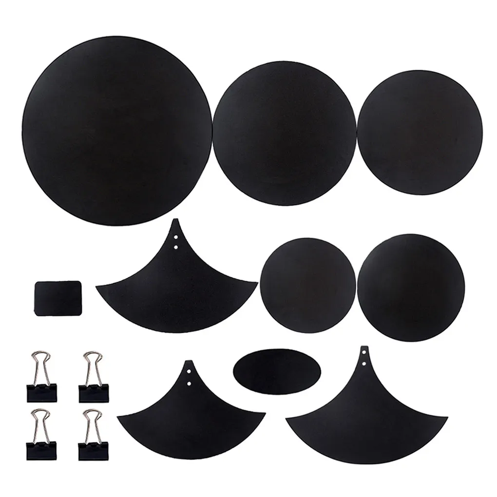 

14 Pieces/Set Cymbal Drum Kit Mute Pads Sound Insulation Percussion Drumming Replacement Professional Silencers for Rehearsal