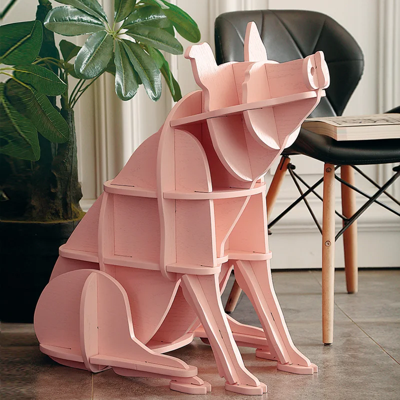 

Home Furniture Coffee Table Storage Cabinet Bedside Table Living Room Decoration Storage Rack Storage Of Ornaments Animal Figure
