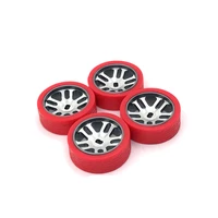wltoys 284131 k989 iw04m mosquito car 128 rc car metal upgraded racing wheels pattern soft tire skin candy color tire skin