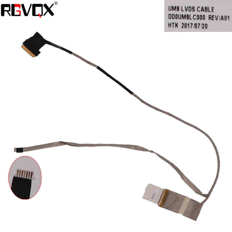 Новый ЖК-светодиодный видеокабель для Dell Inspiron 17R N7010 PN: 0GYM9F DD0UM9LC010 DD0UM9LC000