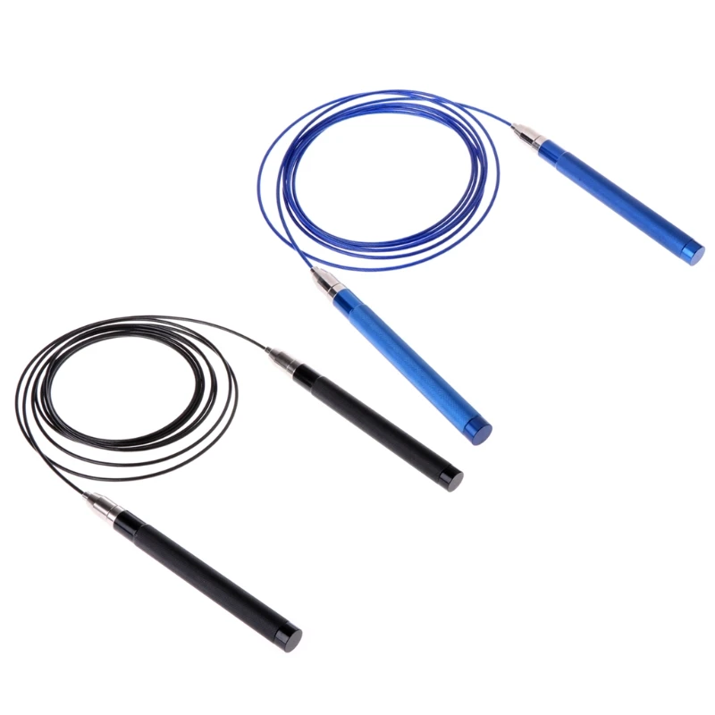 

Adjustable Speed Jump Rope Lightweight Skipping Cable Wire Gym Training Exercise