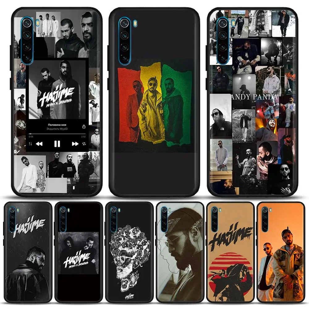 

Phone Case for Redmi 6 6A 7 7A 8 8A 9 9A 9C 9T 10 10C K40 K40S K50 Pro Plus Silicone Case Cover Hajime MiyaGi Andy Panda Singer