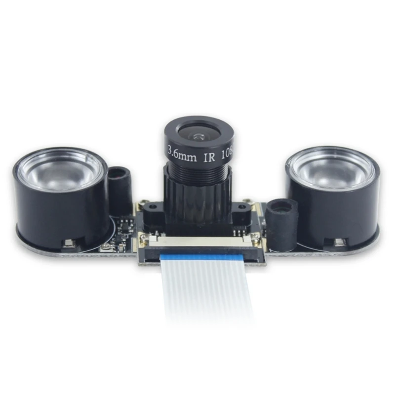 

Adjustable-focus Webcam Night-vision Module Board 1080P for Raspberry Pie 2/4/3B