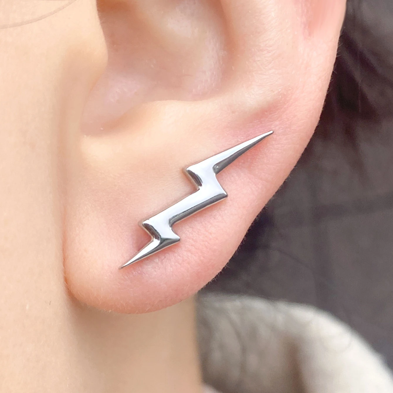 Серьги-гвоздики для пирсинга в виде лошади длинные серьги-крючки ушей клипсы