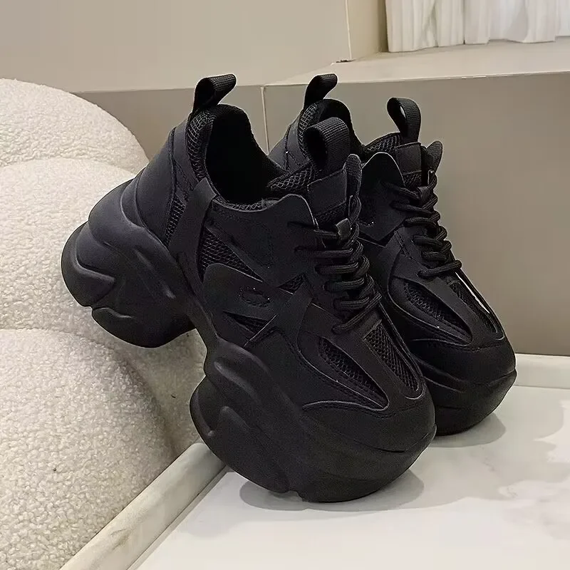 Женские кроссовки на платформе повседневные Нескользящие кроссовки-носки