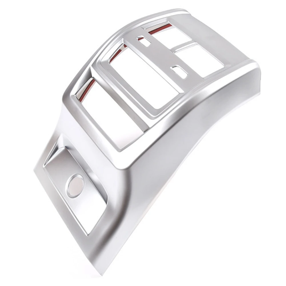 

For -BMW X5 X6 X7 2019-2022 Car Rear Seat Air Conditioning Vent Outlet Cover Trim Decorative Accessories,Silver
