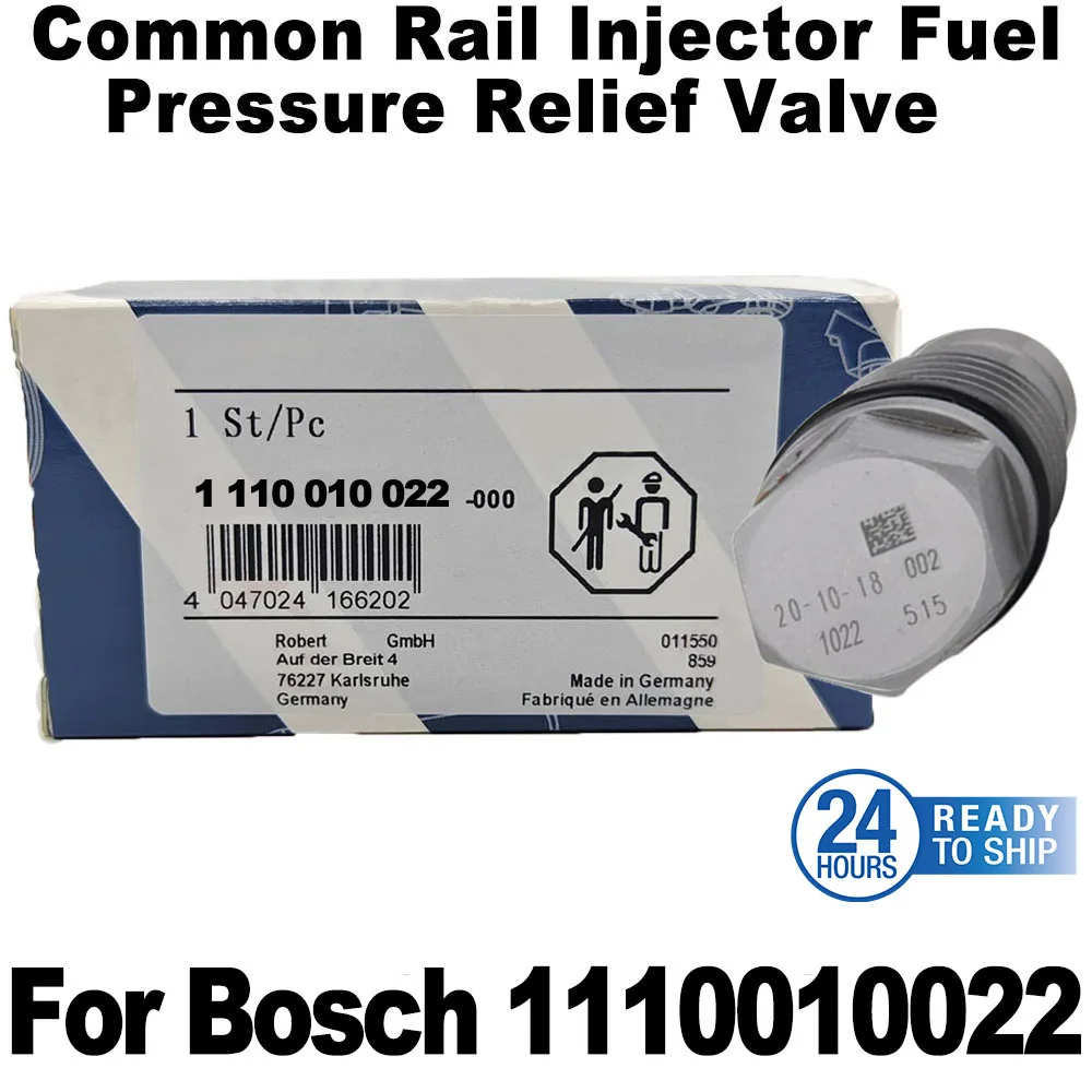 

For B-osch Original 1110010022 Fuel Rail Pressure Relief Limiter Valve 42562997 2854543 For Chryslerr For Cumminss Engine
