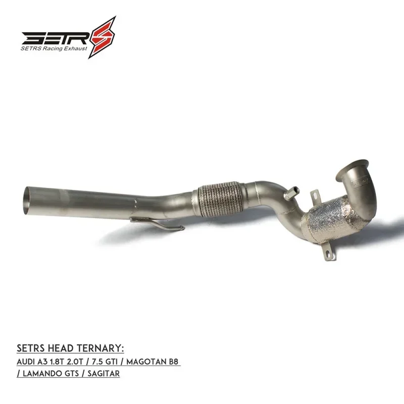 Секция Трубы с высоким расходом ответвление даунпайпа выхлопная труба