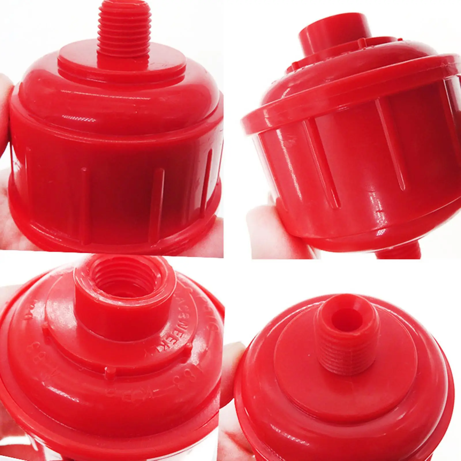 

Mini Air Water Filters Replace Parts Red High Spray Filter Whirlwind Air Line Filter Only Standard 1/4 inch Threads