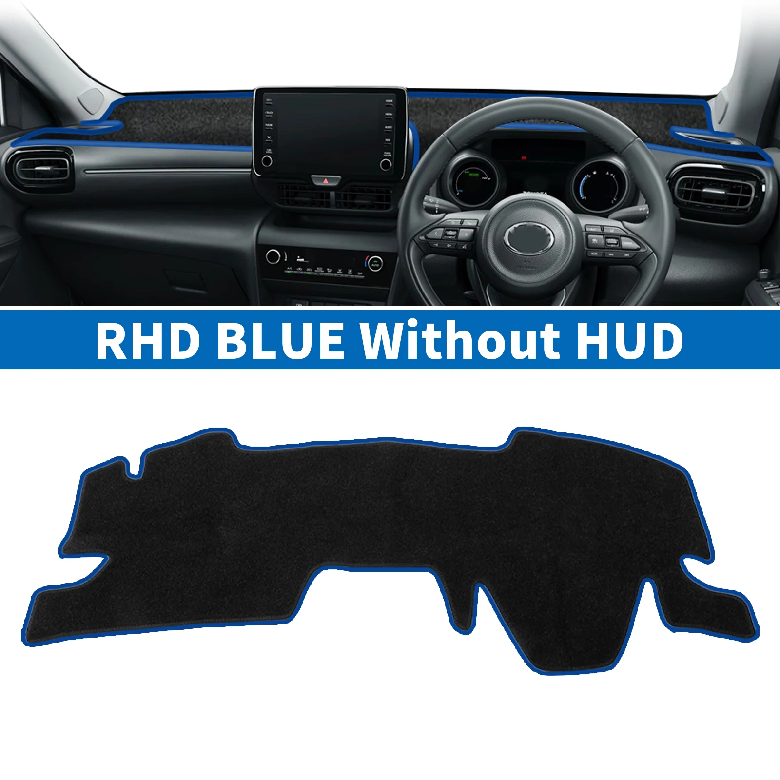 Коврик для приборной панели для Toyota Yaris Cross XP210 2021 2022 2023 2024, чехол для приборной панели, автомобильные аксессуары, солнцезащитный коврик, защитный ковер