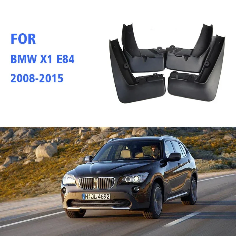 

Для BMW X1 E84 2008-2015: Комплект из 4 передних и задних брызговиков (защита от грязи) – Автоаксессуары Styline