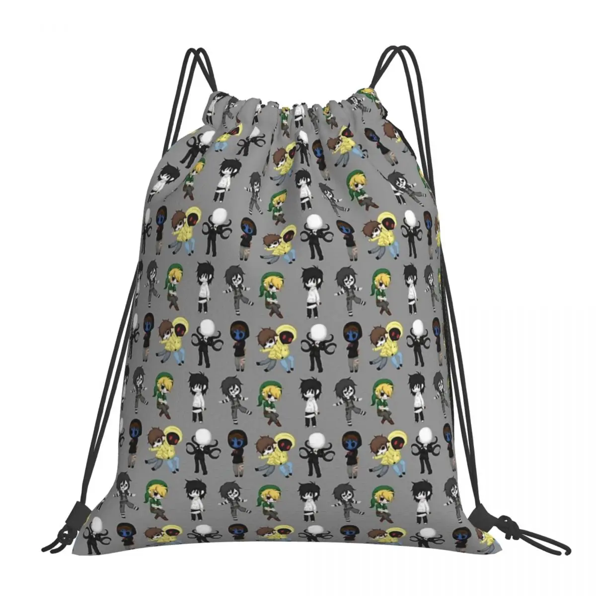 

Cutiepasta Backpacks Fashion Portable Drawstring Bags Drawstring Bundle Pocket Sundries Bag Book Bags For Man Woman Students