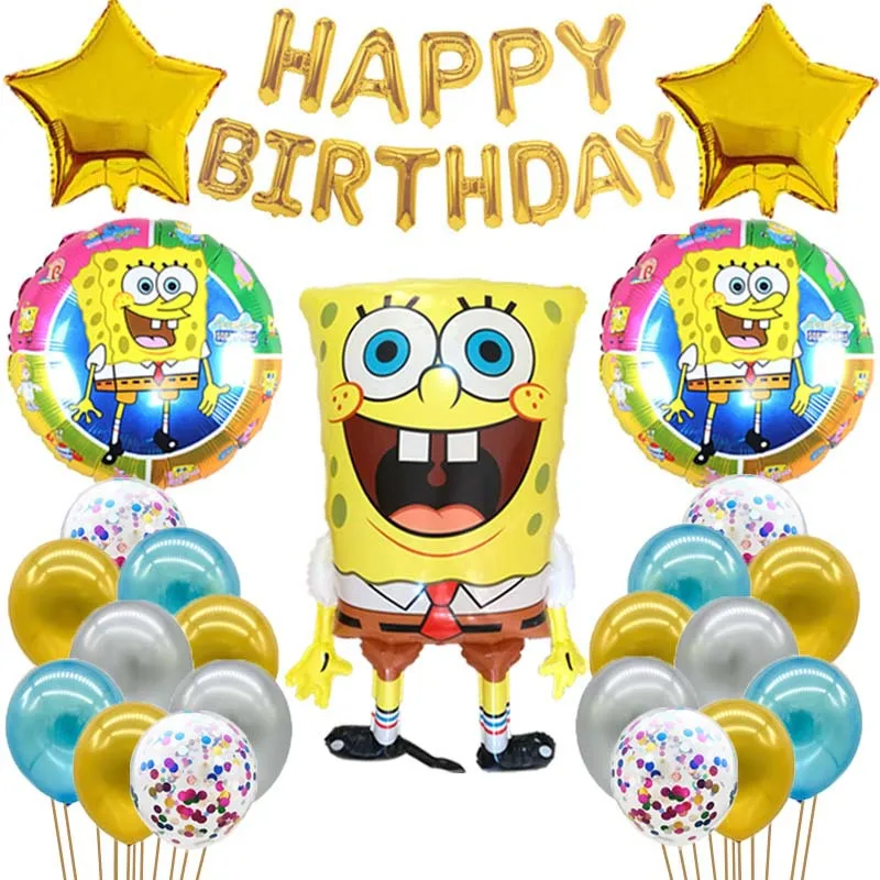 

Набор воздушных шаров из мультяшной пленки, Мягкие штаны, детский фон для вечеринки в честь Дня Рождения, декоративная игрушка, воздушные ша...