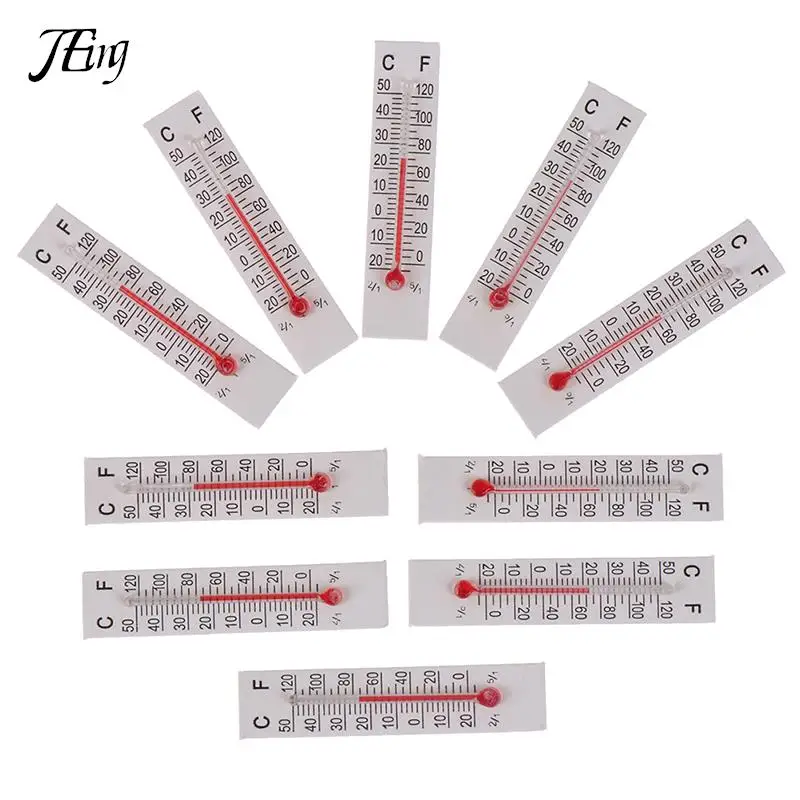 

10 шт., картонный термометр, 5 х1, 1 см