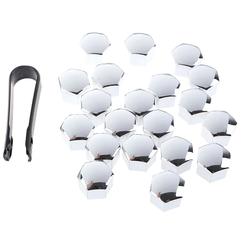 

20Pcs Special Socket Auto Hub Screw Cover Bolt Rims Car Wheel Nut Caps Car Styling 17mm Exterior Decoration Protection