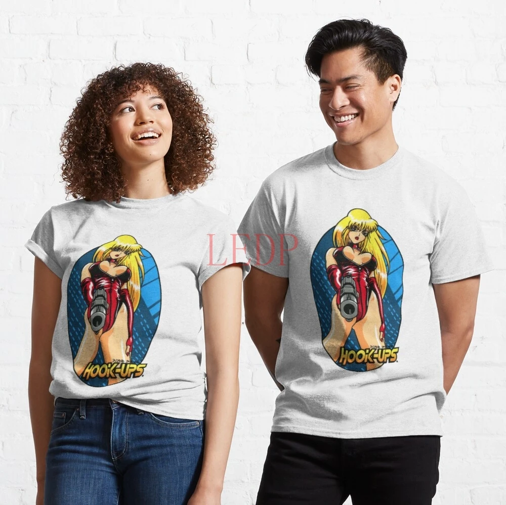 

Hook Ups Skateboards Sexy Black T-shirt Men's Tee