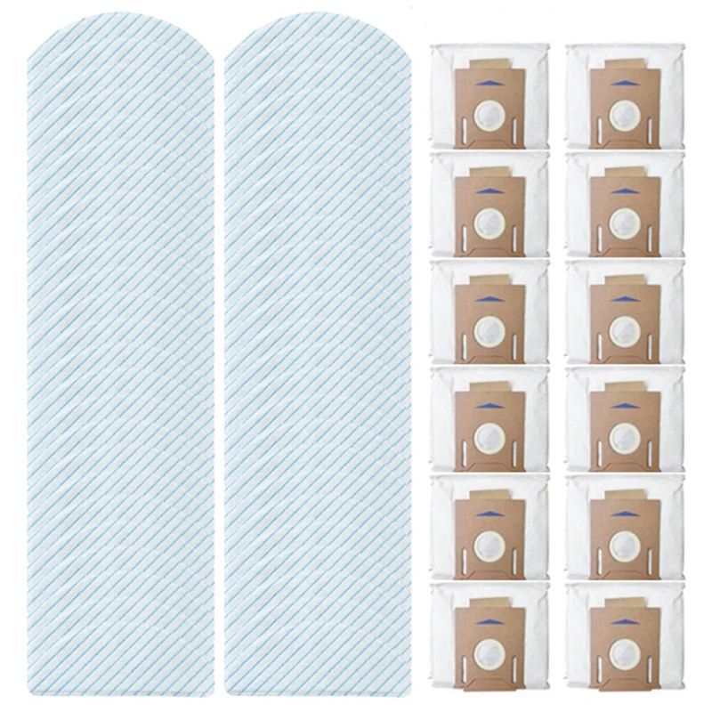 

For ECOVACS DEEBOT OZMO T8 T8 AIVI Vacuum Cleaner Washable Mopping Cloth Rags Dust Bag Parts