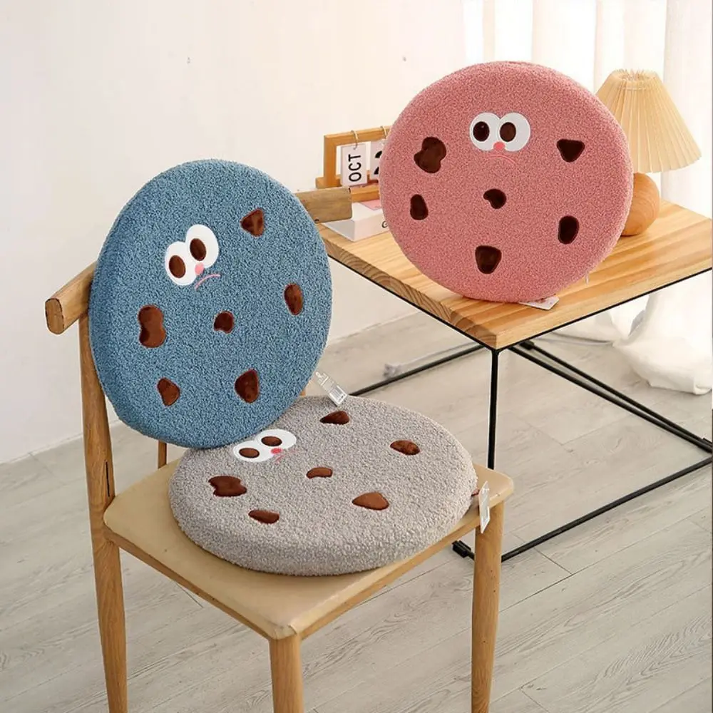 Kawaii квадратное круглое печенье подушка для сиденья пенопластовая нескользящая