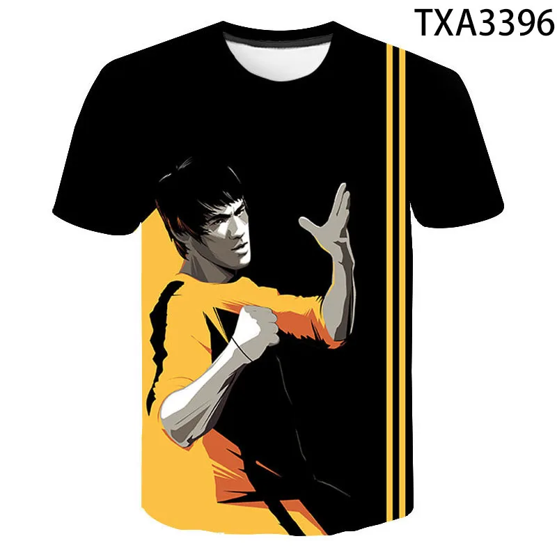 

Bruce Lee Mens 3D Printed t-shirts Short Sleeve Boy Girl Kids Fashion Men Women Children Casual Short Sleeve Cool Tops Tee