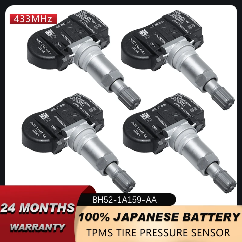 Датчик давления в шинах TPMS для LAND ROVER RANGE ROVER SPORT 2010 2011, BH521A159AA 433 МГц LR018858 lr02английский