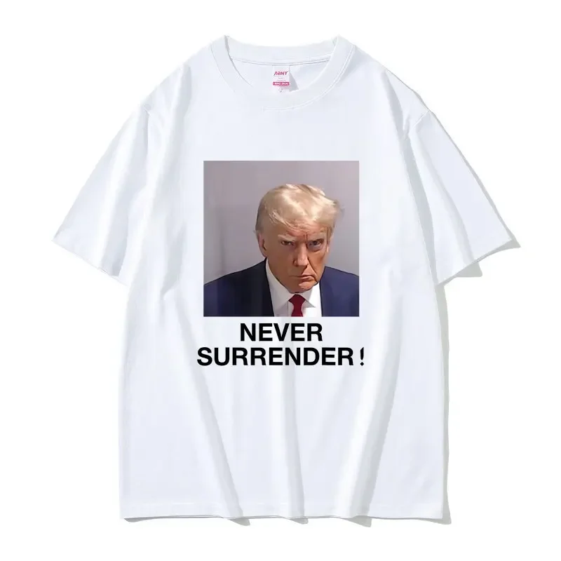 Футболка Mugshot Мужская/женская с забавным Дональдом Трампом повседневная