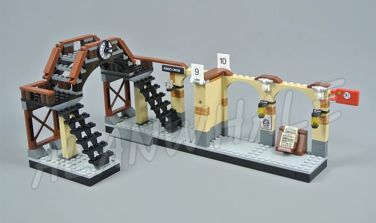 832 шт. волшебный мир волшебников школа экспресс-поезд платформа станция 11006