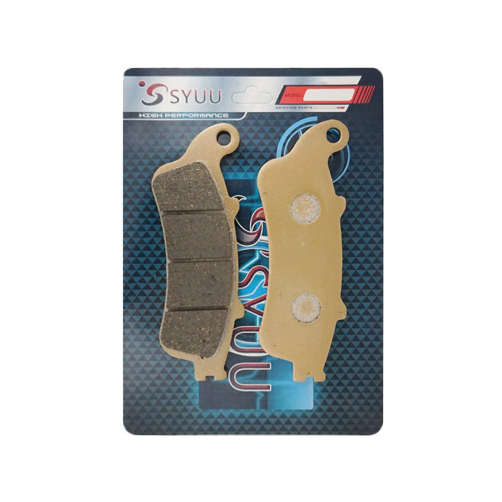 Мотоциклетные медные полуметаллические передние и задние тормозные колодки для