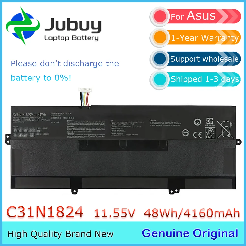 C31N1824 11 55 В 48 Втч оригинальный аккумулятор для ноутбука Asus Chromebook Flip C434 C434T C434TA