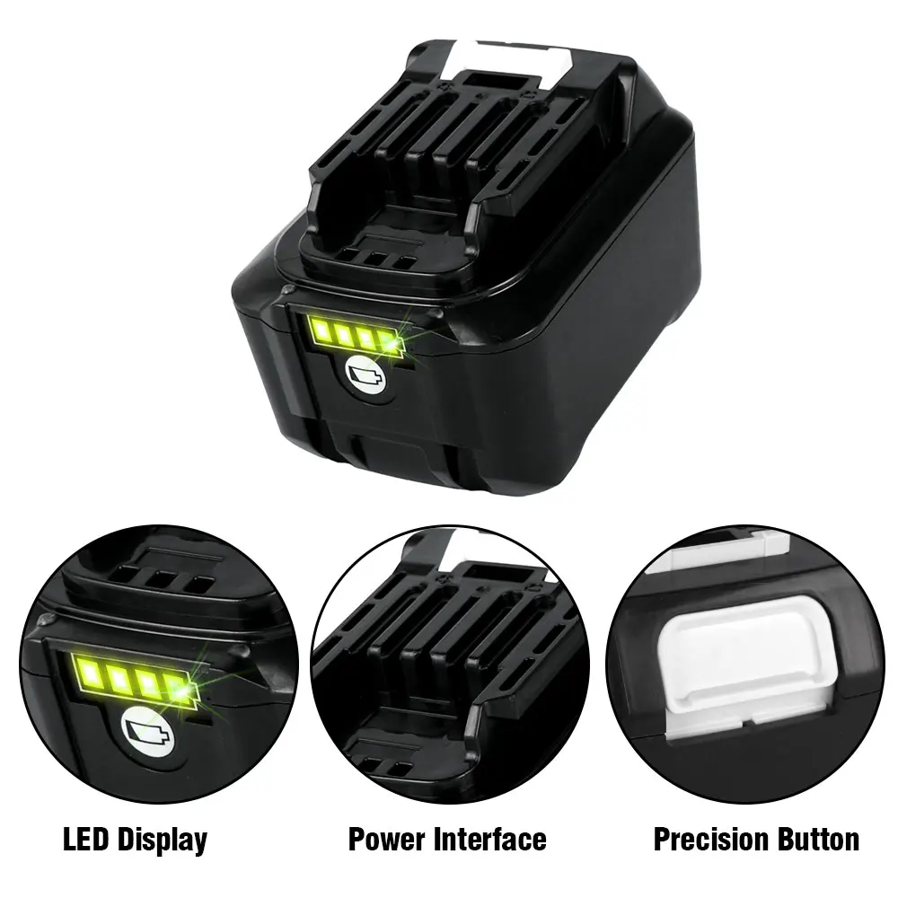 Перезаряжаемая литиевая батарея onwan 12 В 6000 мАч для Makita BL1040 BL1040B BL1015 BL1020B BL1016 BL1021 MT01Z