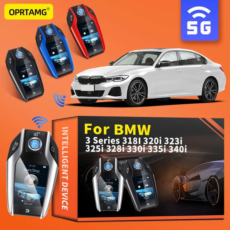 

Car Smart Remote Control Key LCD Display For BMW 3 Series 318I 320i 323i 325i 328i 330i 335i 340i 2000-2021 Key Car Accessories