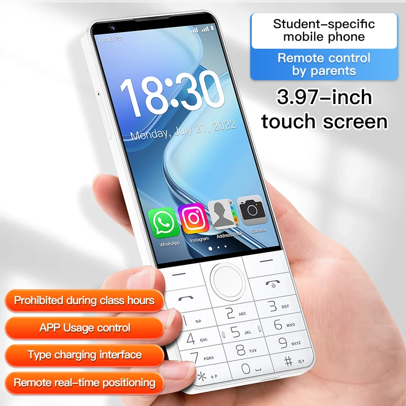 Фото Сенсорная клавиатура 2025 DOOV R70 pro 4G Google Phone 4 дюйма IPS 6 ГБ + 128 ГБ Android14 16 МП 2600 мАч WhatsApp Многоязычный мобильный телефон №2