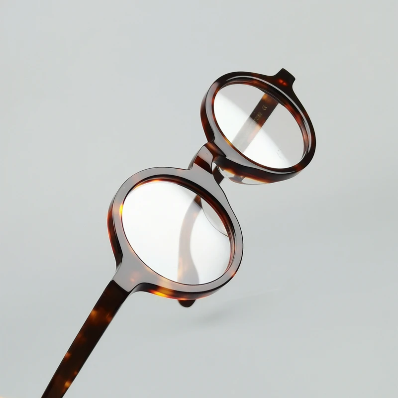 Очки для чтения мужские круглые в стиле ретро роскошные дизайнерские ацетатные