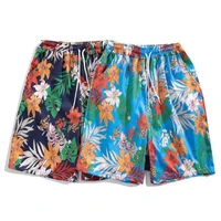mens shorts summer new sports quick drying loose hawaiian big pants beach pants five points travel leisure pants men clothing
