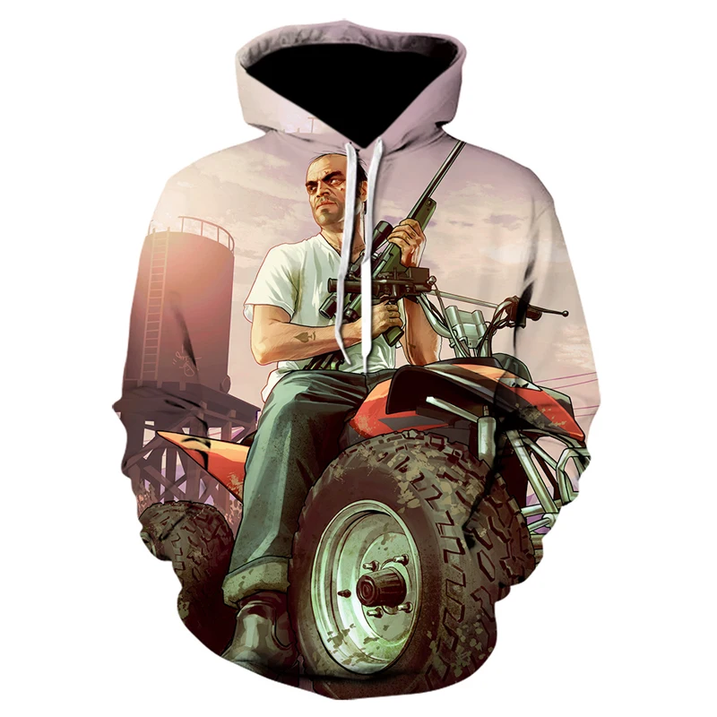 

Grand Theft Auto 5 Game Pattern 3D Printed Hoodies Unisex Pullovers Hiphop Hoodie Casual Sweatshirts Street Top Tracksuit