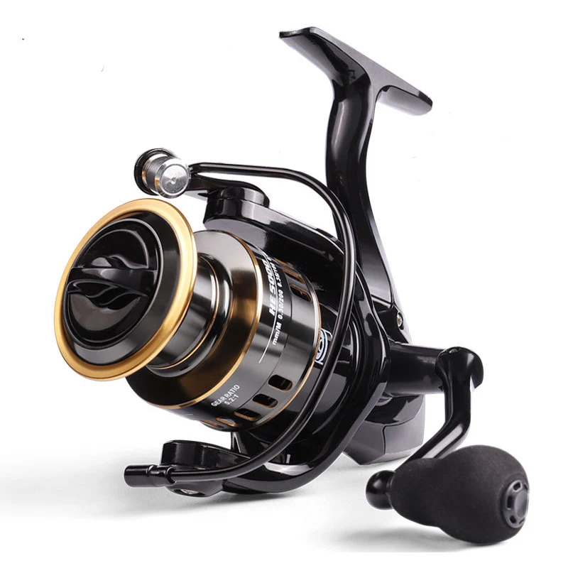 

Fishing Reel HE 1000-7000 Series Max Drag 10kg Metal Line Cup Freshwater Long Throw Spinning Wheel
