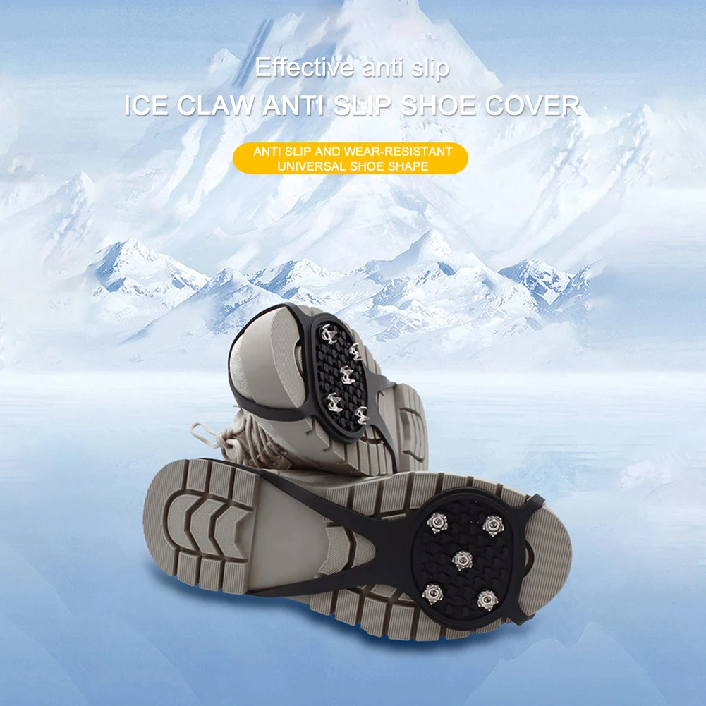 

2 пары Противоскользящих шипов для альпинизма, 5 гвоздей