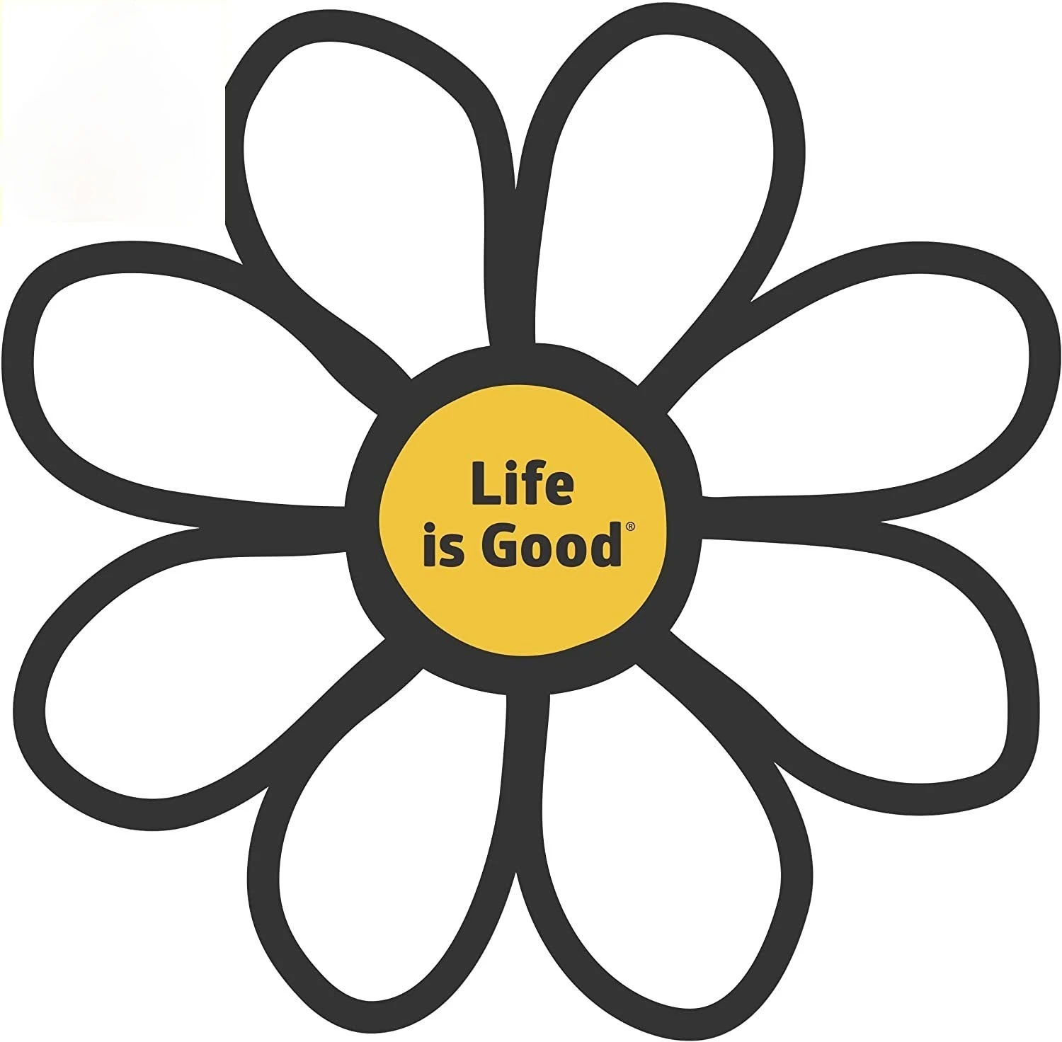 

Модная мультяшная наклейка на автомобиль Life Is Beautiful Daisy, Светоотражающая наклейка, водонепроницаемая Солнцезащитная ПВХ наклейка для Mercedes ...
